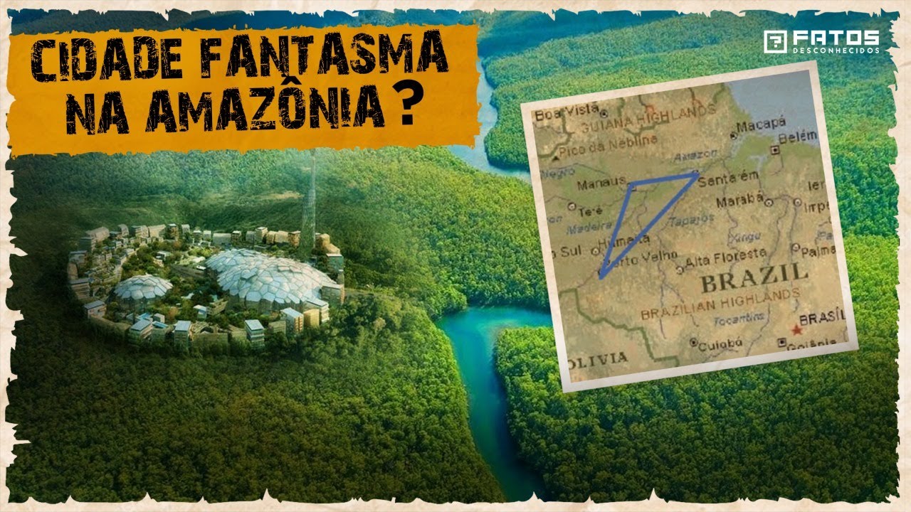 A cidade fantasma do ano 3000 escondida na Amazônia – E se for verdade?