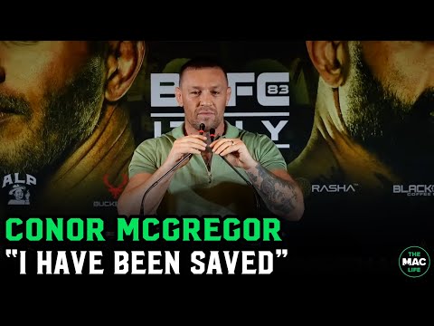 Conor McGregor opens up: "I have changed"