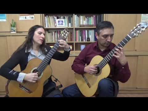 Danza de la Moza Donosa - Alberto Ginastera. Dúo Silvana Saldaña - Javier Bravo