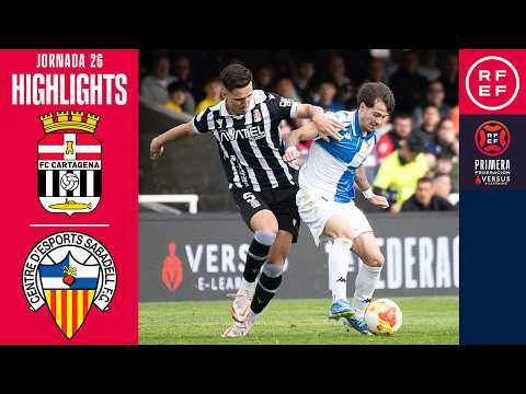 Resumen #PrimeraFederación | FC Cartagena 0-0 CE Sabadell FC | Jornada 26 | Temporada 2025/26