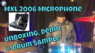 Video thumbnail for MXL 2006  Microphone Unboxing, Demo, and Drum Sample by The Music Room
