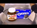 Nutella Oreo Ice Cream Rolls ASMR
