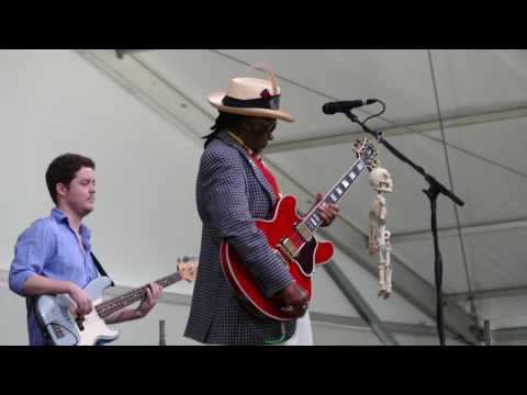 LITTLE FREDDIE KING BLUES BAND LIVE @ JAZZFESTIVAL NEW ORLEANS 24-04-2016