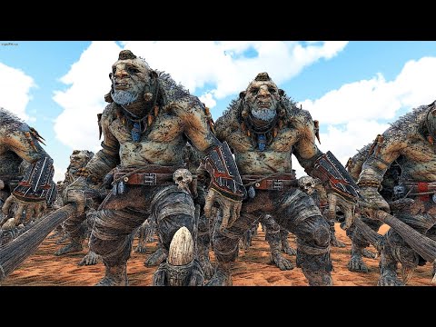 500 TROLLS vs 100,000 ORCS - FANTASY FIGHT - UEBS 2