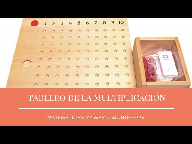 Vídeo relacionado con Tabla de Multiplicación,Juegos de Mesa de Multiplicación Montessori,Juego de Aprendizaje de Madera Multiplicación Herramienta de Enseñanza la Educación Temprana de la Infancia para Niños de 5 6 7 Años