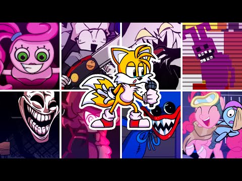 Chasing but Every Turn a Different Character Sings 🎤 (FNF Chasing but Everyone Sings It)