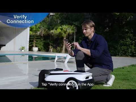 Belaidis vejos pjovimo robotas Ecovacs GOAT A1600 RTK video