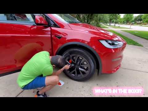 Model X Brake Caliper Covers by TWRAPS