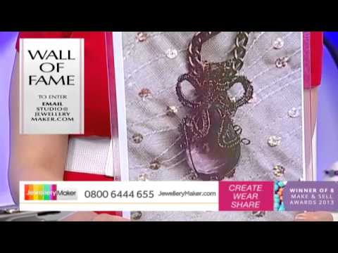 How To Make Polymer Clay Jewellery - JewelleryMaker LIVE (AM) 25/01/2015