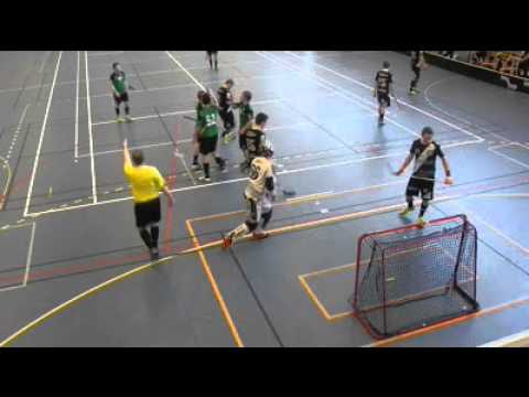 Innebandy Hjärnarps Ibk-Hofterups Ibf 130202 .wmv