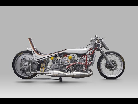 Twin Engined Two Stroke Drag Bike