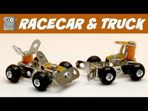 TOY RACECAR & TRUCK Build Your Own Toys Video