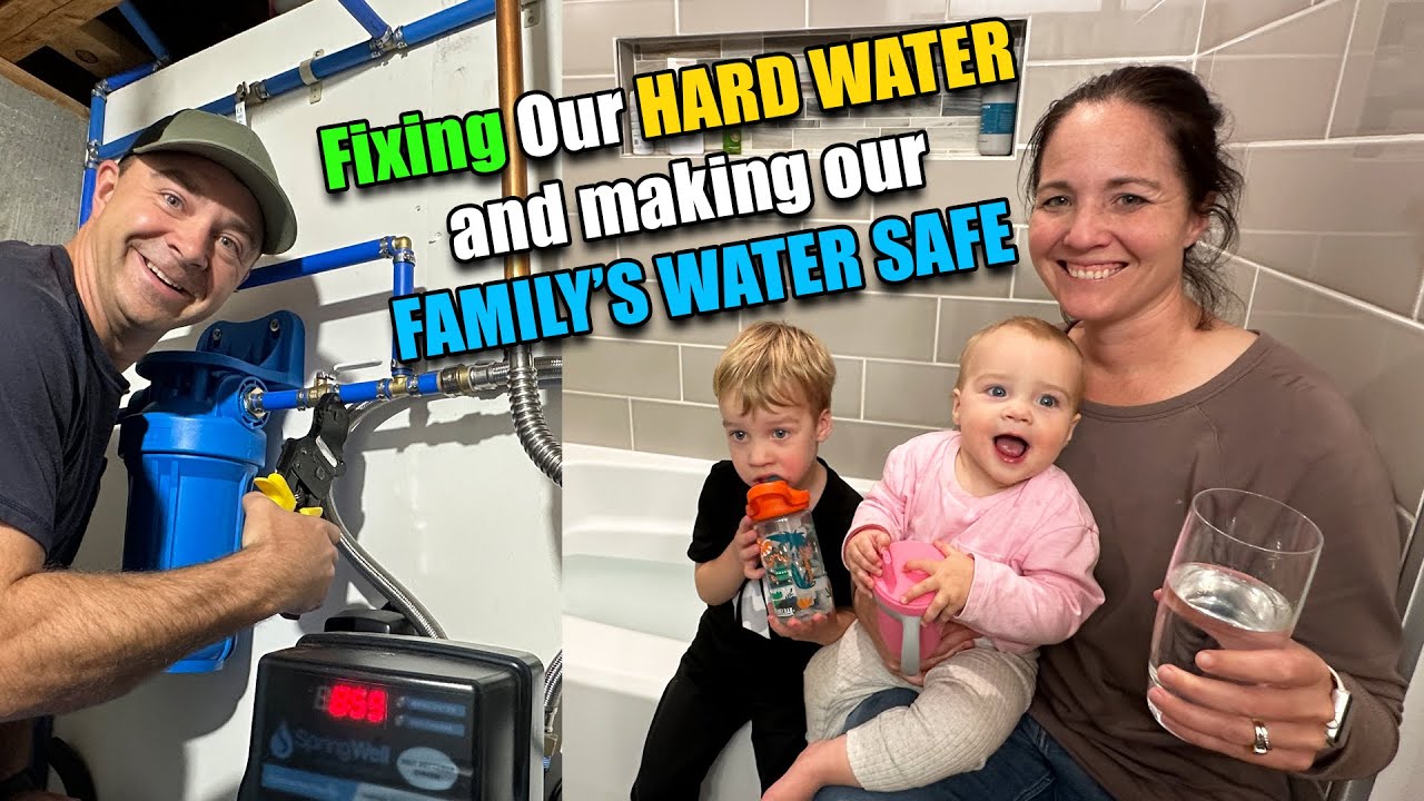 We Fixed Our Hard Water (and Made Our Water Safe for our Family)
