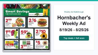 Hornbacher's Weekly Ad (8/19/26 - 8/25/26) Top 10 Deals
