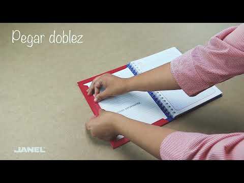 TALLER JANEL - COMO FORRAR UN CUADERNO