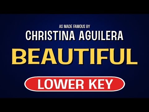 download lagu mp3 mp4 Beautiful Christina Aguilera Karaoke Lower Key, download lagu Beautiful Christina Aguilera Karaoke Lower Key gratis, unduh video klip Beautiful Christina Aguilera Karaoke Lower Key