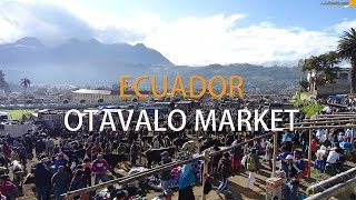 preview picture of video 'Otavalo market'
