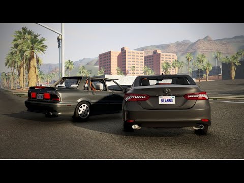 BeamNG Drive - Crossroad Car Crashes #1