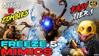 EASY! Freeze 5 Mimics with Frost Blast Field Upgrade 🔥 Call of Duty Modern Warfare III Zombies (4K)