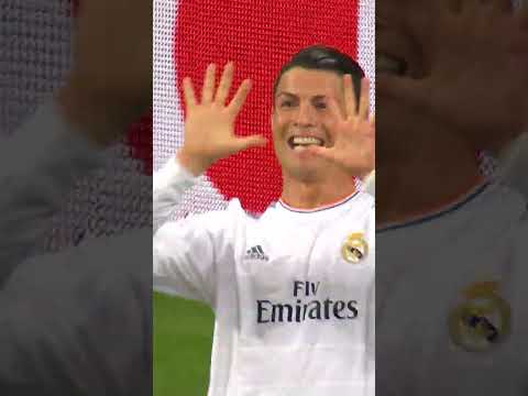 Ronaldo's Iconic Celebration 🔢
