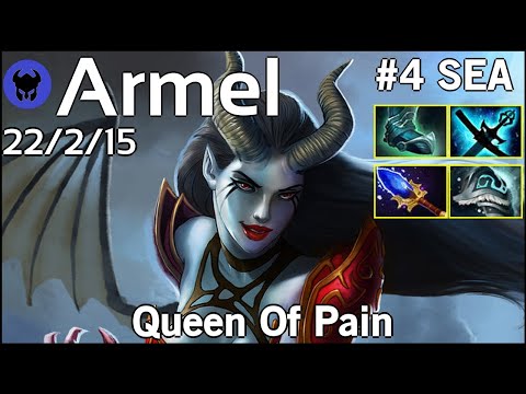 Armel [TNC] plays Queen Of Pain!!! Dota 2 7.21
