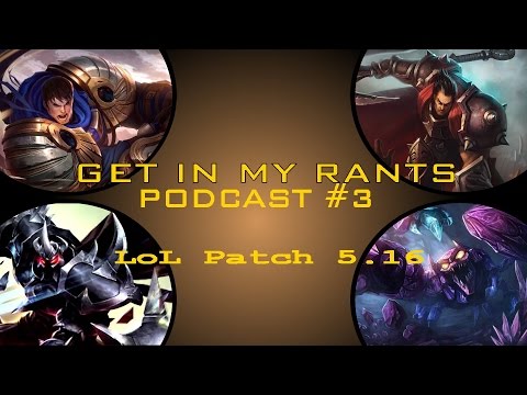 [#3] (OLD v2) Get In My Rants: Project Skin, Patch 5.16, and PBE 5.17 + Dinosaurs, Teeth