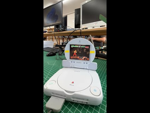 Die erste PlayStation für unterwegs 😱🤩 I PSOne Bildschirm Combo