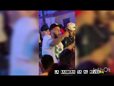 LA BANDERA TA AL REVES EN VIVO #CRUZSANTA #CORONA #DOBLEDEANUEL #ANUELBOLIVIANO