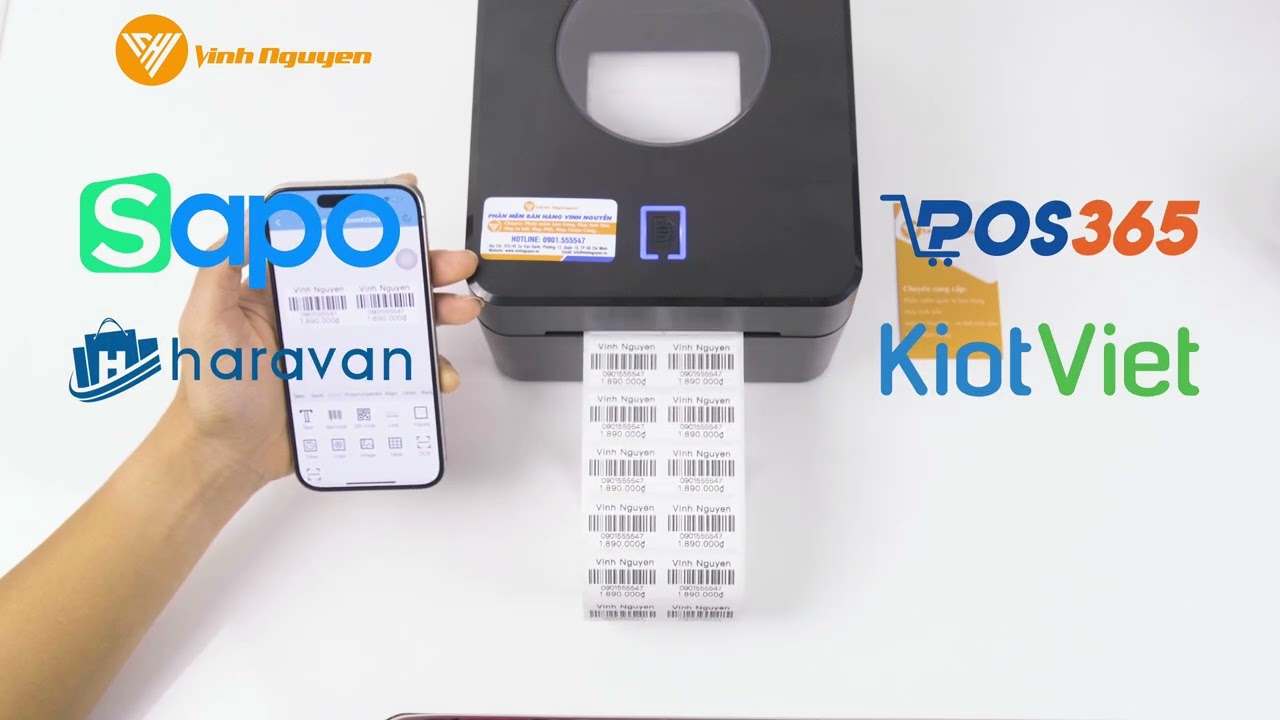 Máy in nhiệt Mini A6 XP-A6 máy n đơn hàng TMDT từ điện thoại giá siêu tốt in nhanh qua điện thoại