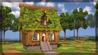 How to build a Moss House - Minecraft Tutorial
