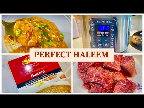 Instant Pot Beef Haleem Recipe | Perfect Haleem Recipe