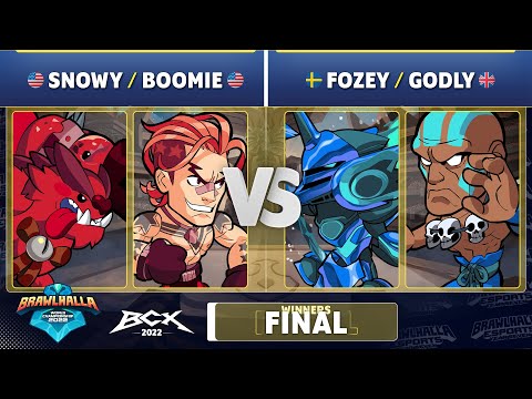 Snowy & Boomie vs. Fozey & Godly - Winners Final - Brawlhalla World Championship 2022