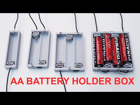 Batteriehalter Für 3x AAA Zu 18650 - Zylindrischer Konverter Für Taschenlampen