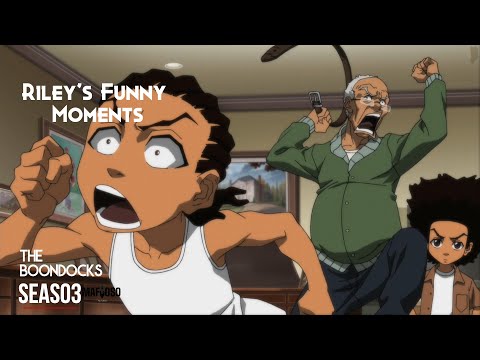 The Boondocks 😂 Riley's Funny Moments, Season 3