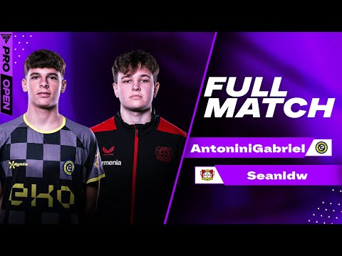 ANTONINIGABRIEL vs SEANLDW | FC PRO OPEN WEEK 3 - Group C | FULL MATCH