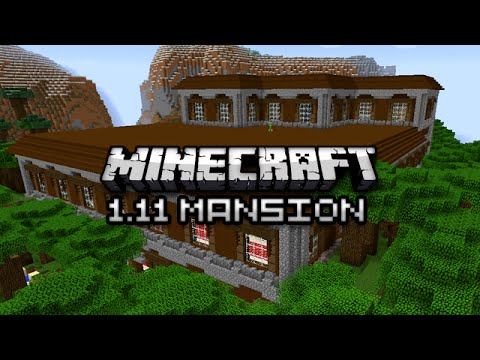 Minecraft: NEW WOODLAND MANSION DUNGEON - 1.11 Exploration Update