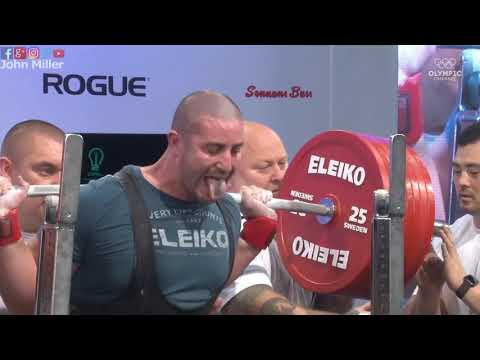 Sofiane Belkesir - 1032.5kg 3rd Place 120kg - IPF World Open Powerlifting Championship 2018