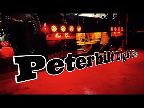 Custom Light Bar Build! RatRod Peterbilt 379! Hall County Customz!