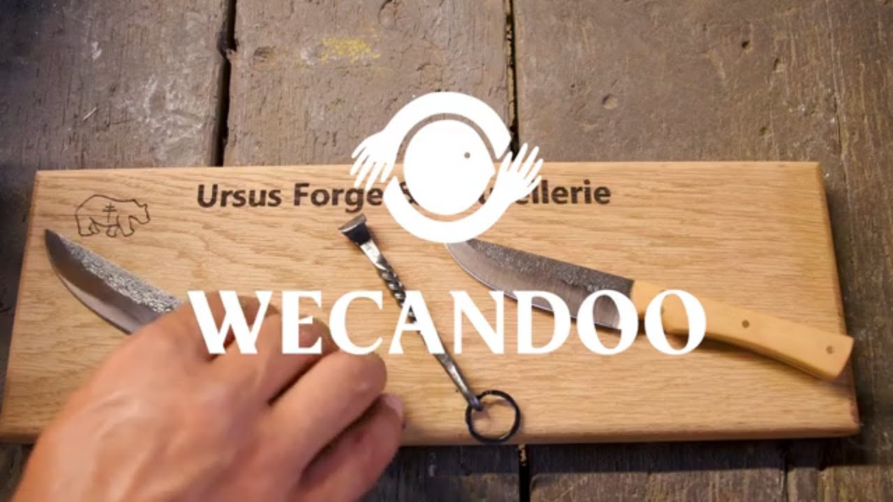 Forgez votre couteau de A à Z sur une journée avec Marcus - Vidéo