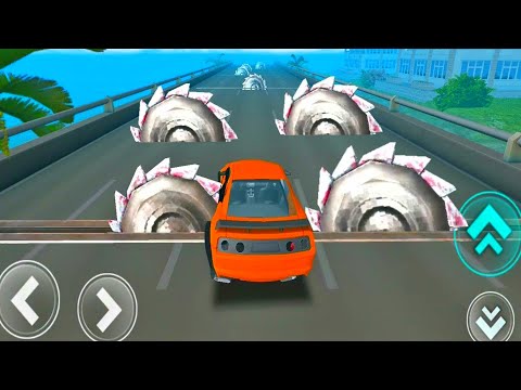 Impossible Track Speed Bump, New Car Games,Deadly Race Android gameplay,