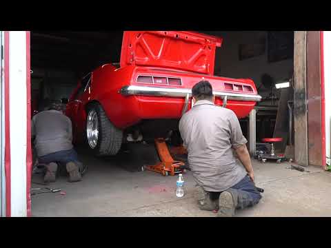 1969 Camaro new leaf springs with 3” drop