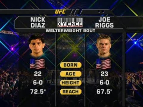 Joe Riggs vs Nick Diaz full fight