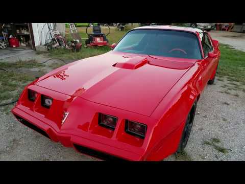 1981 Trans Am Viper Red walk around