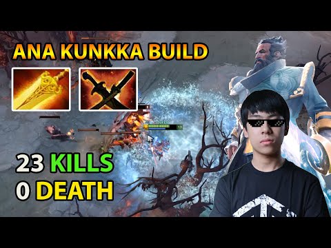 THIS IS OUT OF CONTROL - Ana Kunkka  totally outsmarted this game!