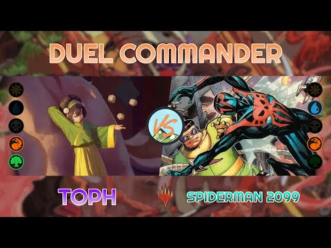 Toph vs. Spiderman 2099 - Duel Commander - EDH│MTG│bitzelberg