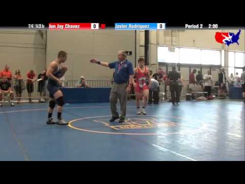 Jon Jay Chavez vs. Javier Rodriquez at 2013 Junior Nationals - FILA - FS