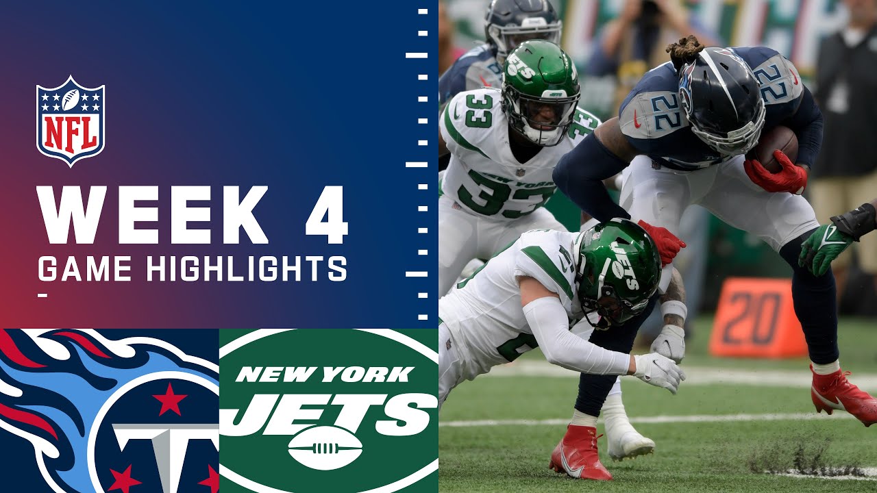 Titans vs. Jets Week 4 Highlights | NFL 2021