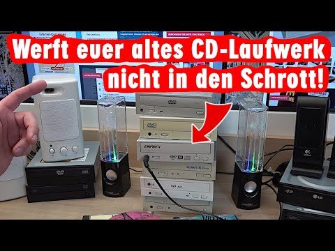 Werft euer altes CD-Laufwerk nicht in den Schrott