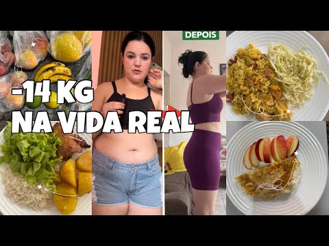DIET DIARY: I LOST 14 KG WITH DIETARY RE-EDUCATION (REAL LIFE)