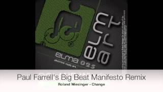 Roland Wiesinger - Change Remix EP inkl. George Lanham, Martin Kremser, Paul Farrell & Alex Lemar